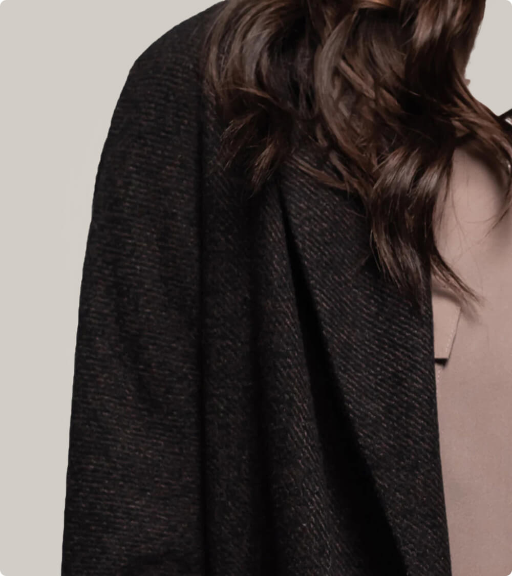 Women Coat With Brown Shirt