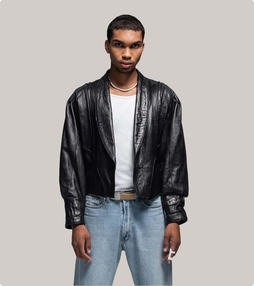 Men Leather Jacket