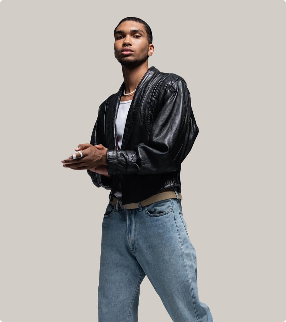 Men Leather Jacket